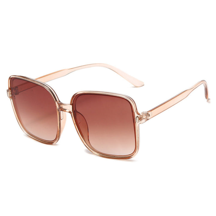 Women's large square sunglasses with bold pattern Stornfield