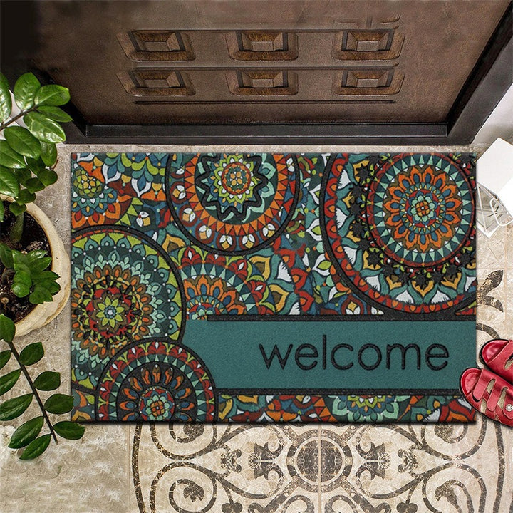 Bear-Themed Welcome Mat