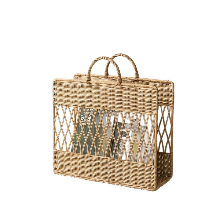 Artful Macrame Magazine Holder Stornfield