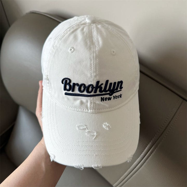 Men's Distressed Brooklyn Baseball Cap Stornfield