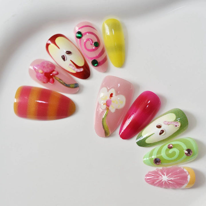 Expressive Decorative Nail Art Extensions Stornfield