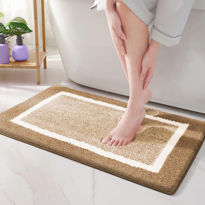 Plush Microfiber Bath Mat