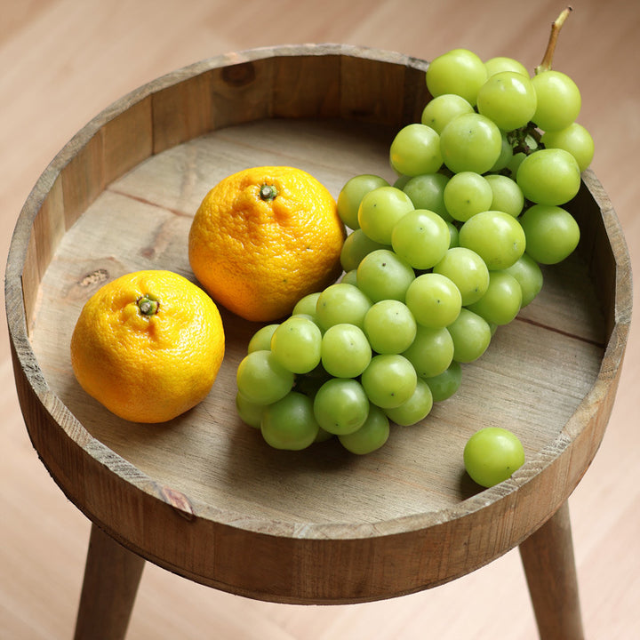 Modern side table made of wood Stornfield