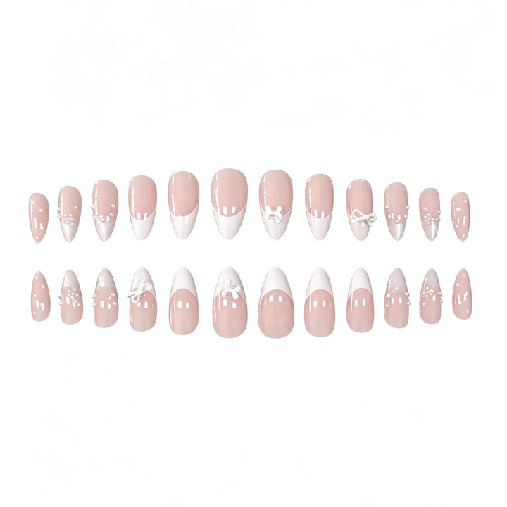 Elegant French Tip Nail Art Set Stornfield 1789915802