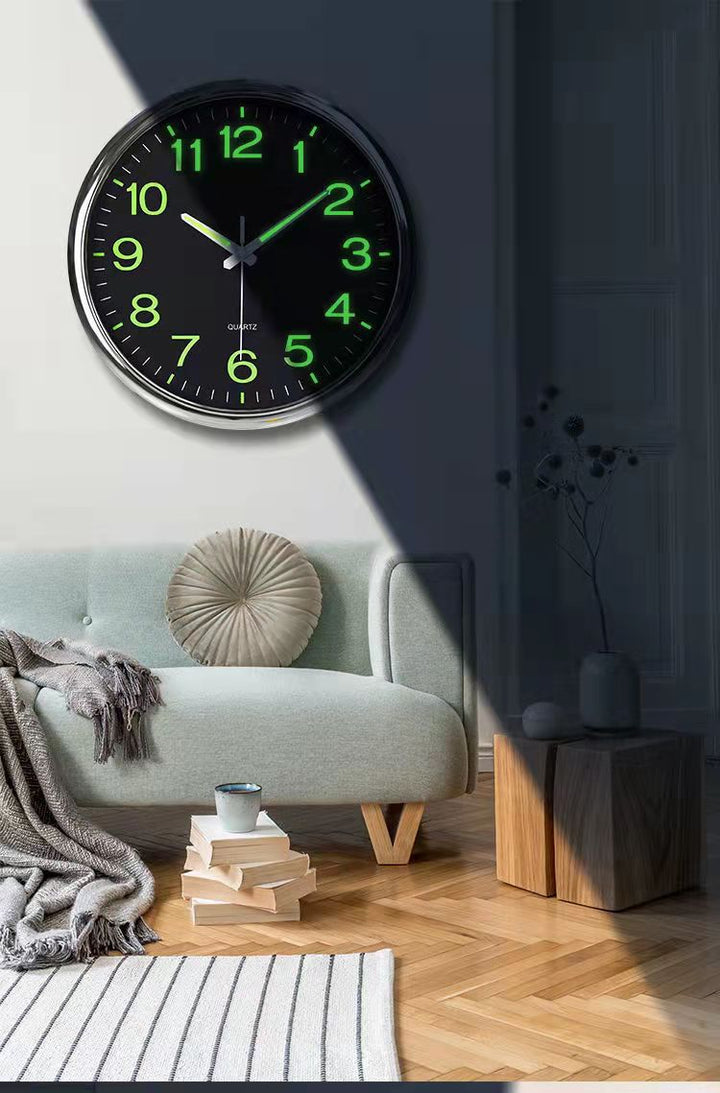 Stornfield | Silent Luminous Wall Clock for Classroom 30cm