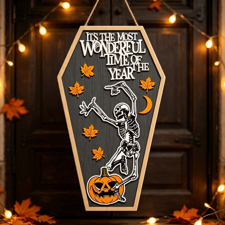 Halloween Themed Decorative Plaque