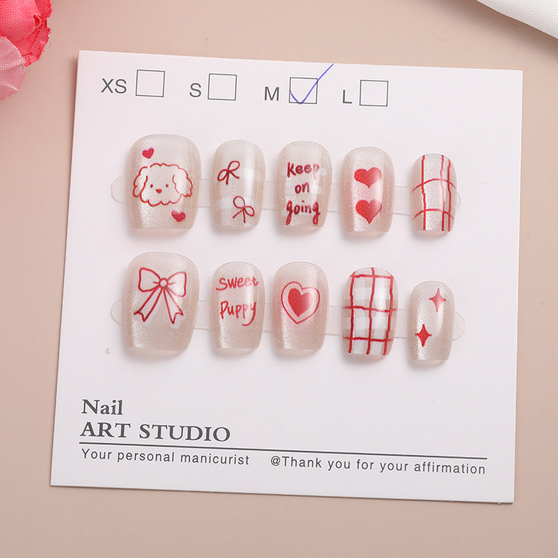 Trendy Press-On Nail Set Stornfield
