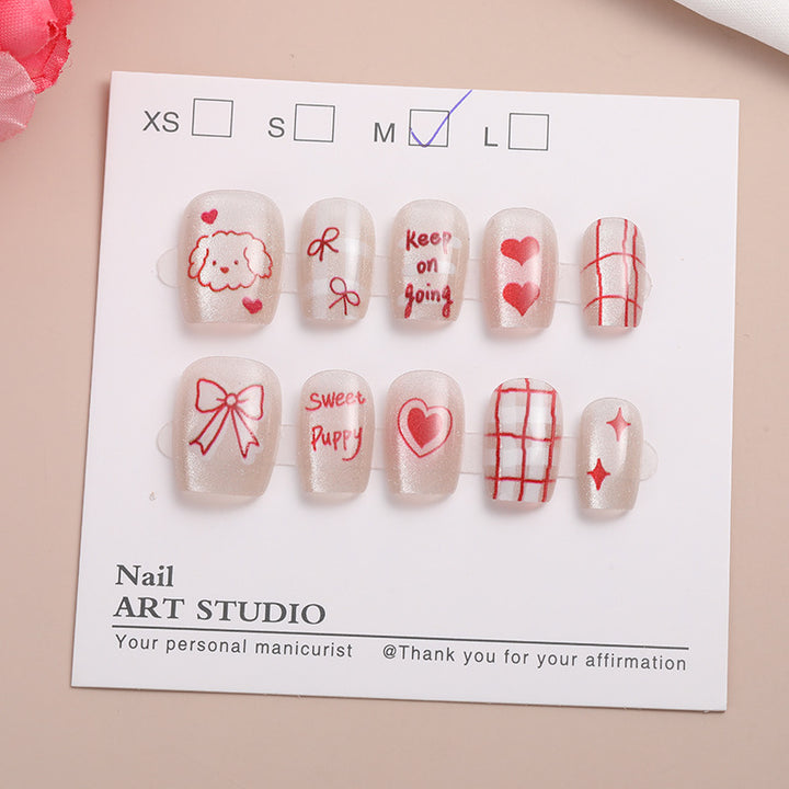 Trendy Press-On Nail Set Stornfield