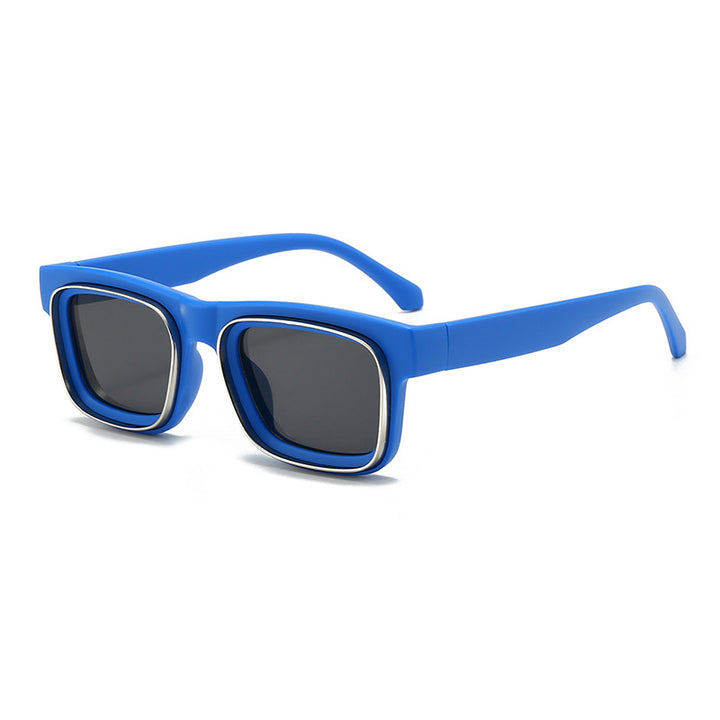 Women's fashionable square sunglasses with contrasting frame Stornfield