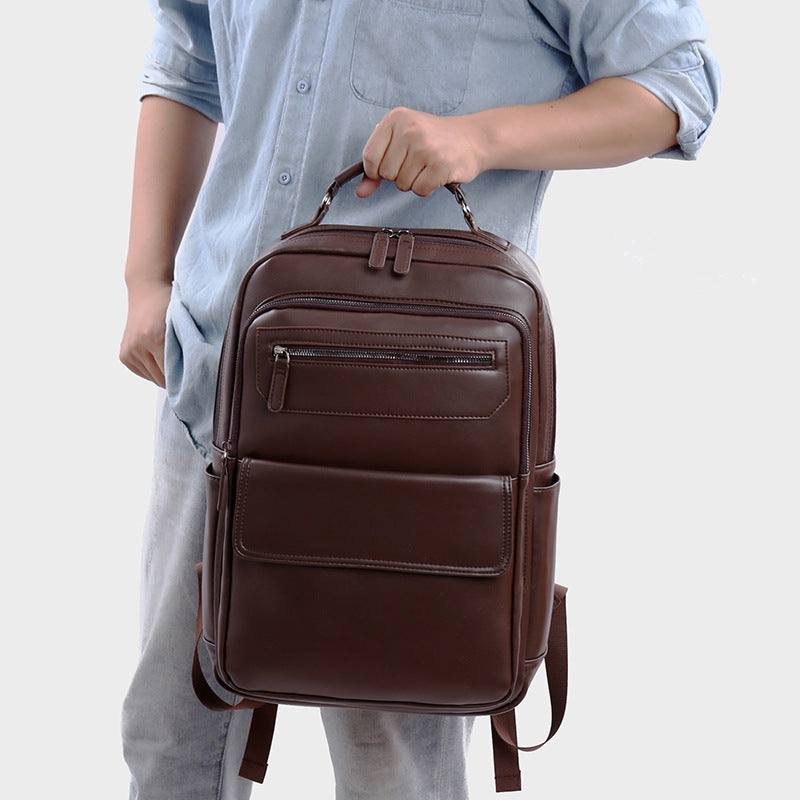 Executive Leather Backpack Stornfield