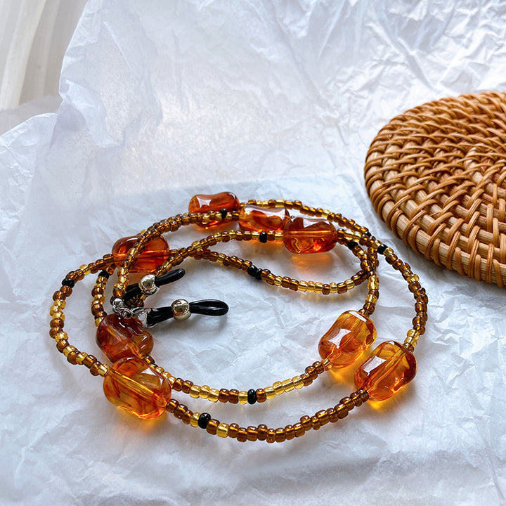 Elegant ribbon with artificial resin details Stornfield