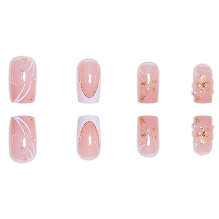 Decorative Floral Nail Extensions Stornfield