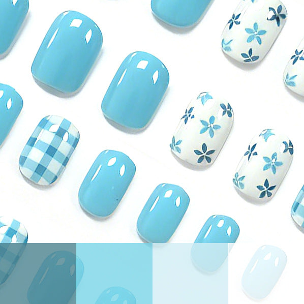 Floral Patterned Nail Art Enhancements Stornfield 1789915405