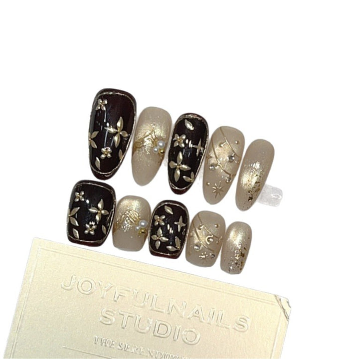Artistic Press-On Nail Collection Stornfield