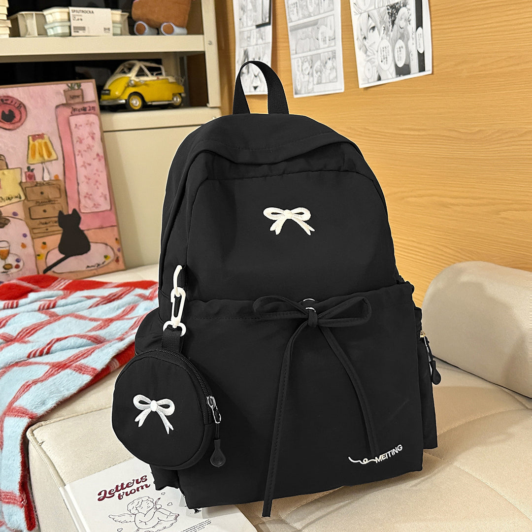 Backpack with Cute Appliqués and Multifunctional Design Stornfield