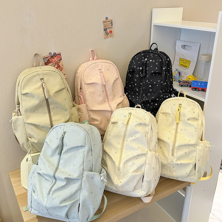 Star-Patterned Casual Backpack Stornfield 1791204622