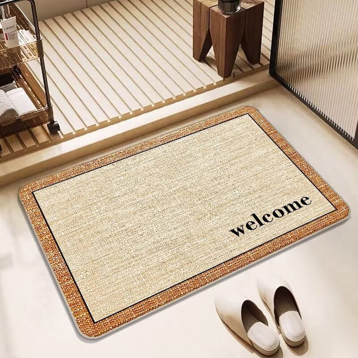 Butterfly-Inspired Decorative Bath Mat Stornfield