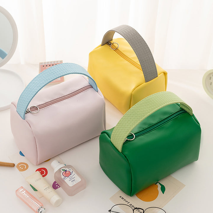 Elegant Faux Leather Cosmetic Case Stornfield