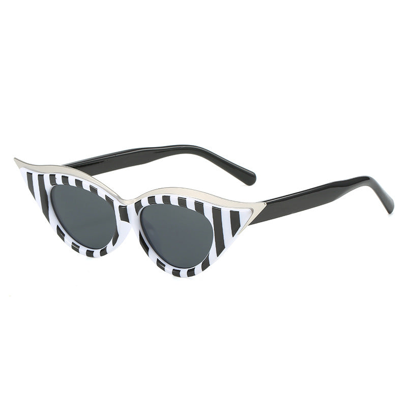 Women's Cat-Eye Sunglasses with Luxurious Metallic Accents Stornfield