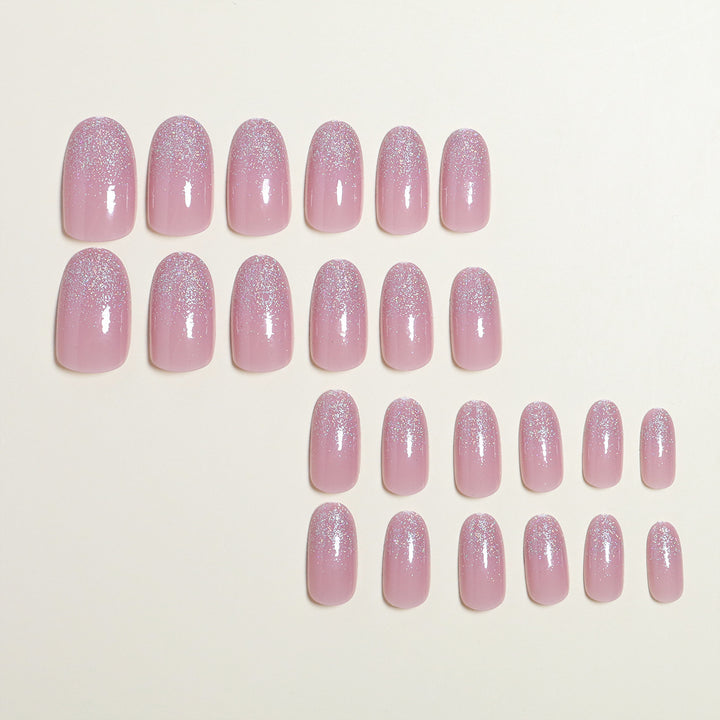 Elegant DIY Glittering Press-On Nail Set Stornfield