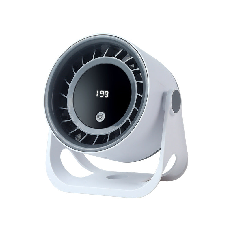 Women's compact table fan with digital display Stornfield