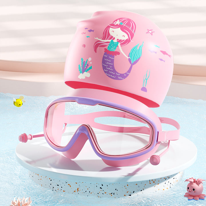 Kids Fun Tiger-Themed Swim Set Stornfield