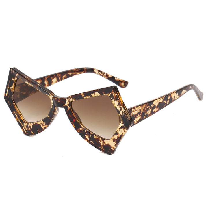 Women's polygonal sunglasses in extravagant design Stornfield