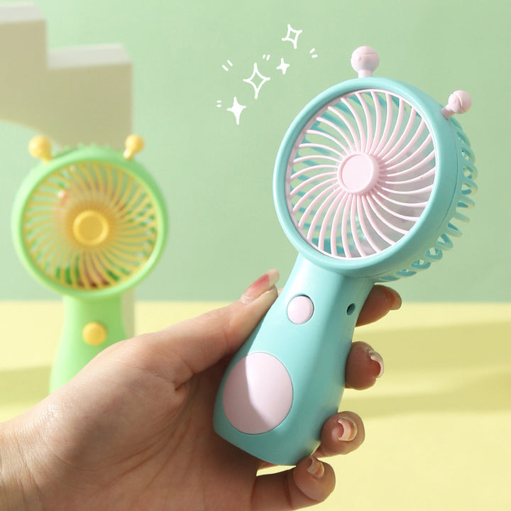 Unisex Portable Hand Fan with Flexible Handle and Stylish Design Stornfield