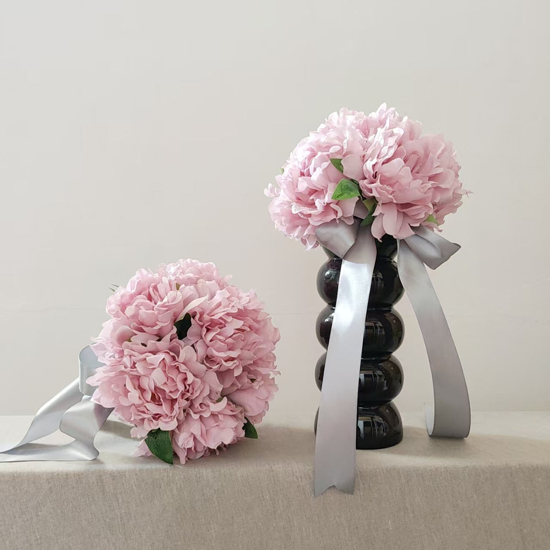 Elegant Faux Flower Bridal Bouquet