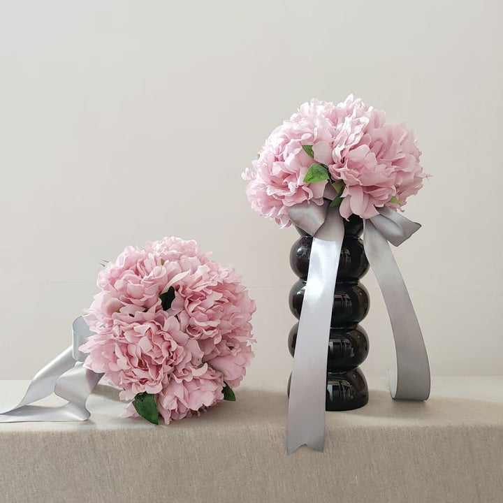 Elegant Faux Flower Bridal Bouquet