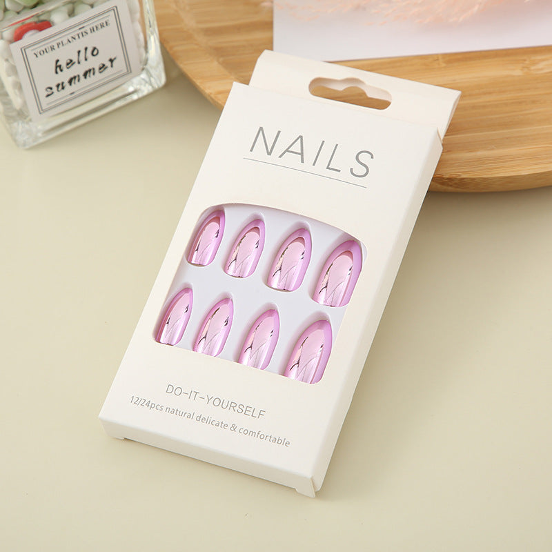 DIY Press-On Nail Set with Premium Finish Stornfield