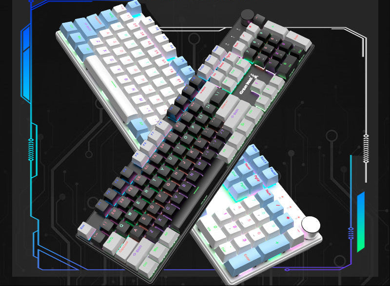 Two-Tone RGB Mechanical Gaming Keyboard Stornfield