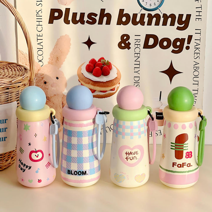Women's Funny Water Bottle with Creative Lid Stornfield