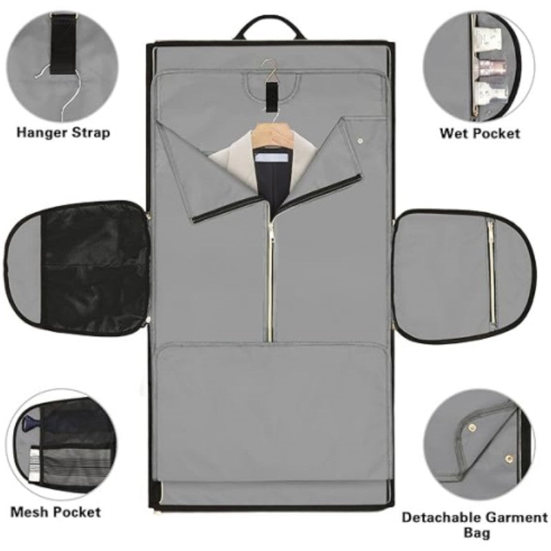 Multifunctional Business Bag with Integrated Suit Compartment Stornfield