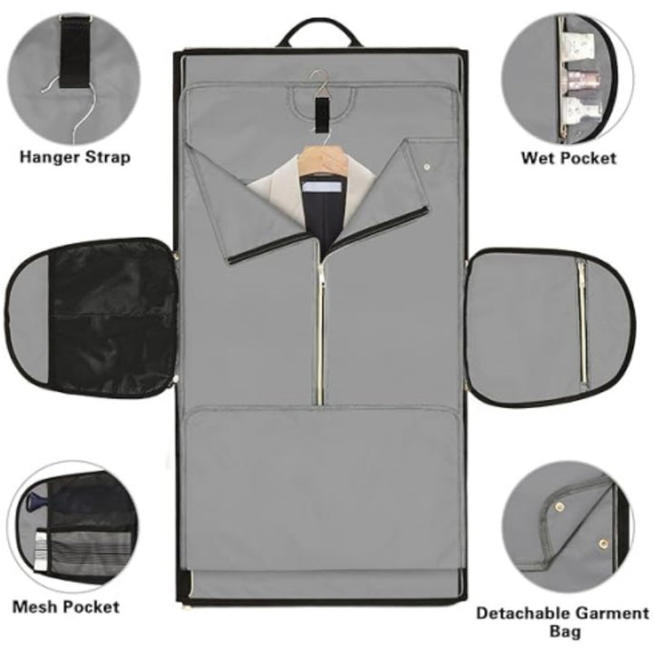Multifunctional Business Bag with Integrated Suit Compartment Stornfield