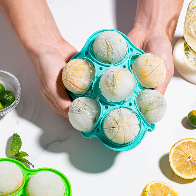 Silicone Ice Cube Tray with Basketball Design Stornfield