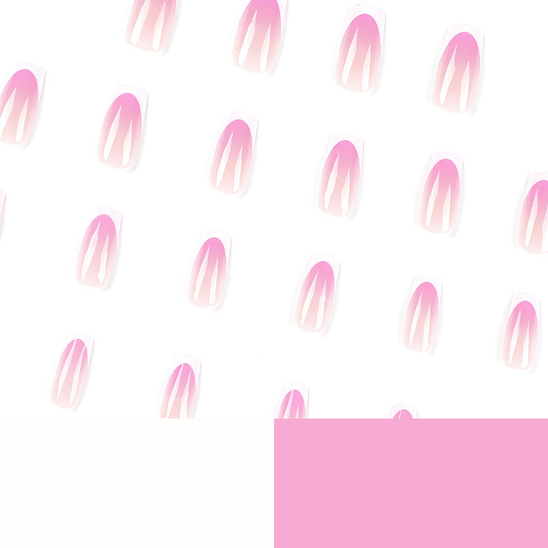Artful Nail Extensions with Delicate Ombre Design Stornfield