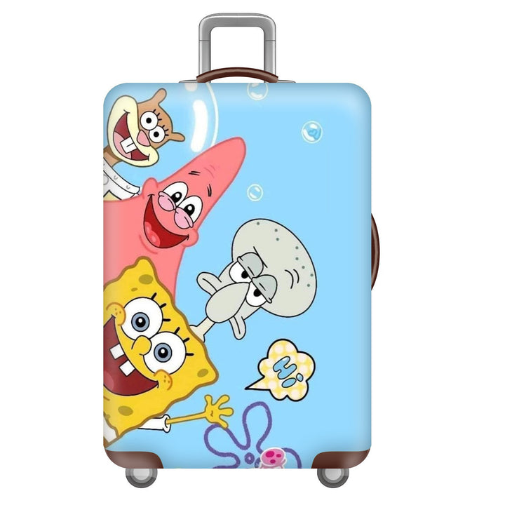 Unisex hard shell suitcase with colorful cartoon design Stornfield