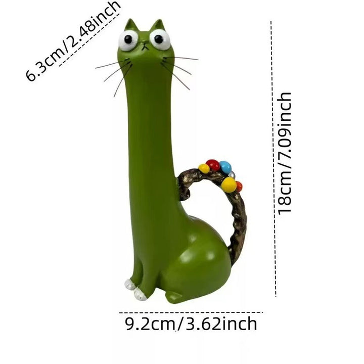 Decorative cat figurine in elegant style Stornfield