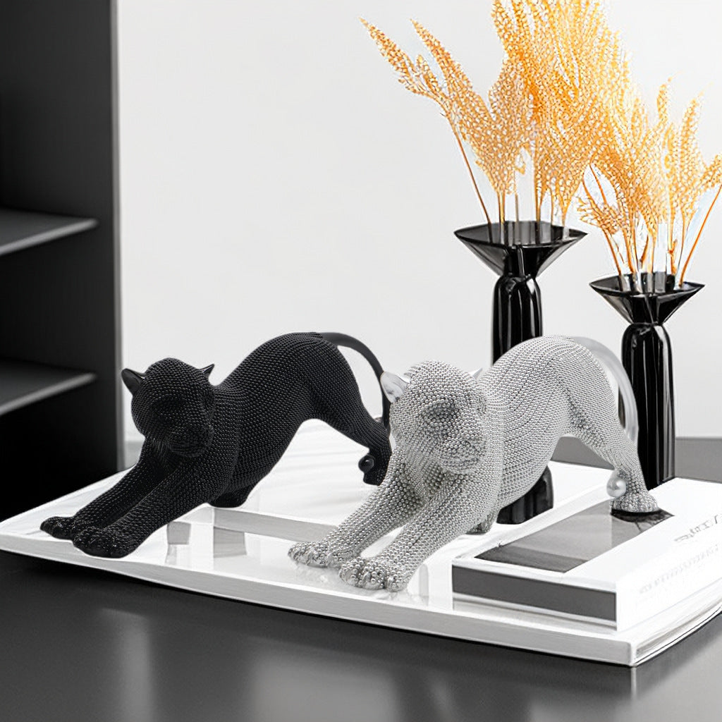 Elegant decorative figure of a panther Stornfield