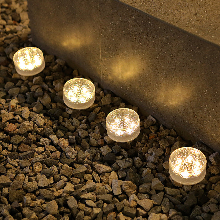 Frosted Glass In-Ground Solar Pathway LED Lights Stornfield