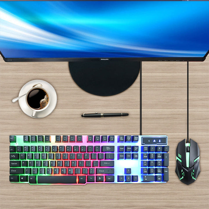 RGB Gaming Keyboard and Precision Mouse Set Stornfield