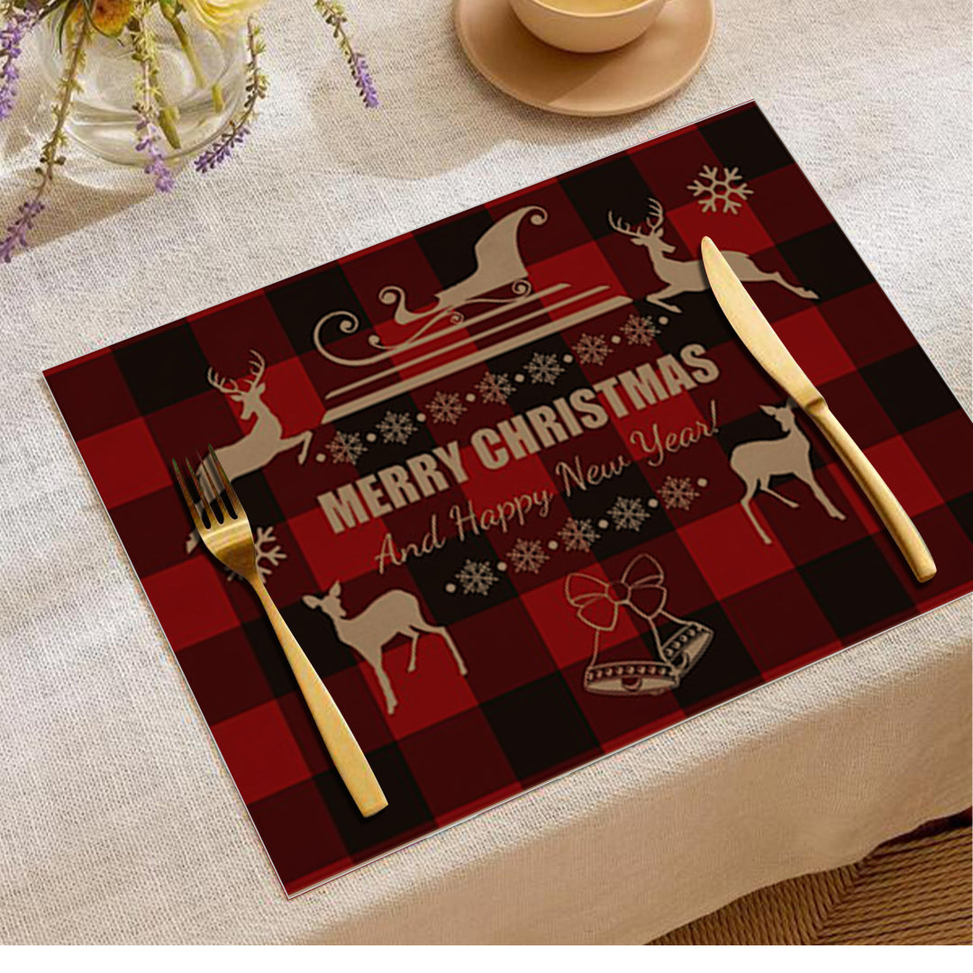 Festive Holiday-Themed Placemats