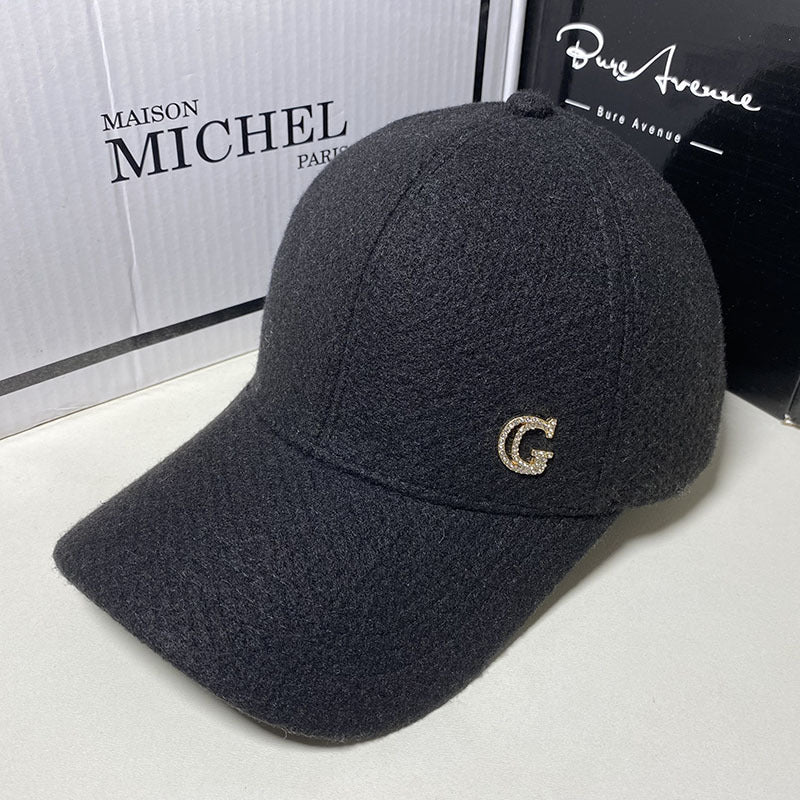 Women's Elegant Wool Blend Baseball Cap Stornfield