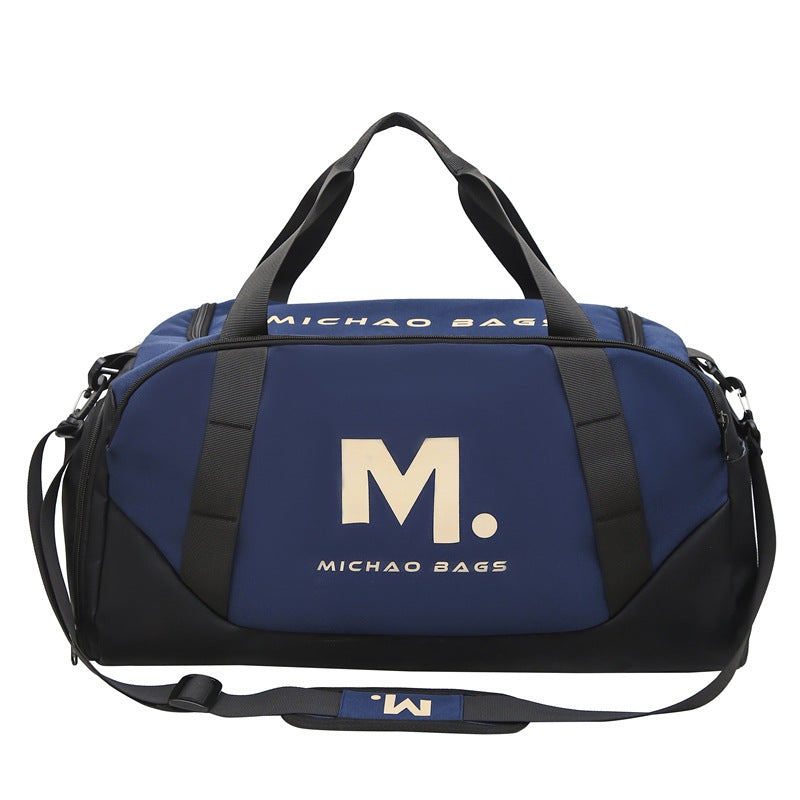 Sporty travel bag with reinforced material Stornfield