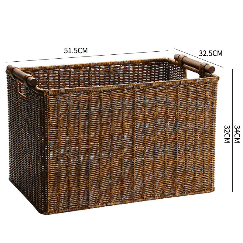 Natural Fiber Storage Basket Stornfield
