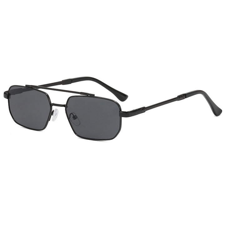 Women's fashionable geometric glasses with lightweight metal frame Stornfield