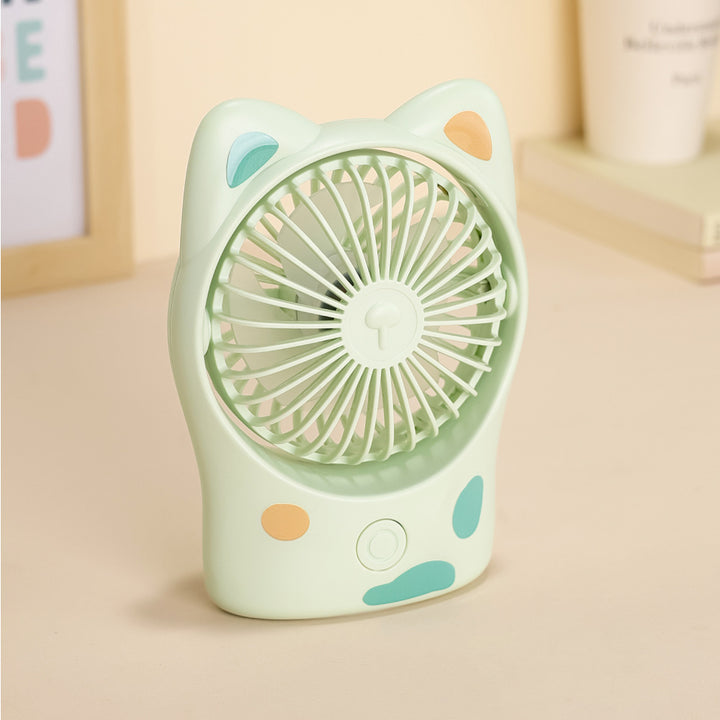 Women Portable Mini Cooling Fan with Cat Ears Stornfield