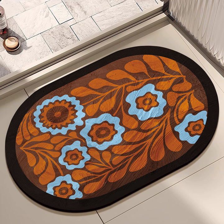 Floral Print Area Rug Stornfield