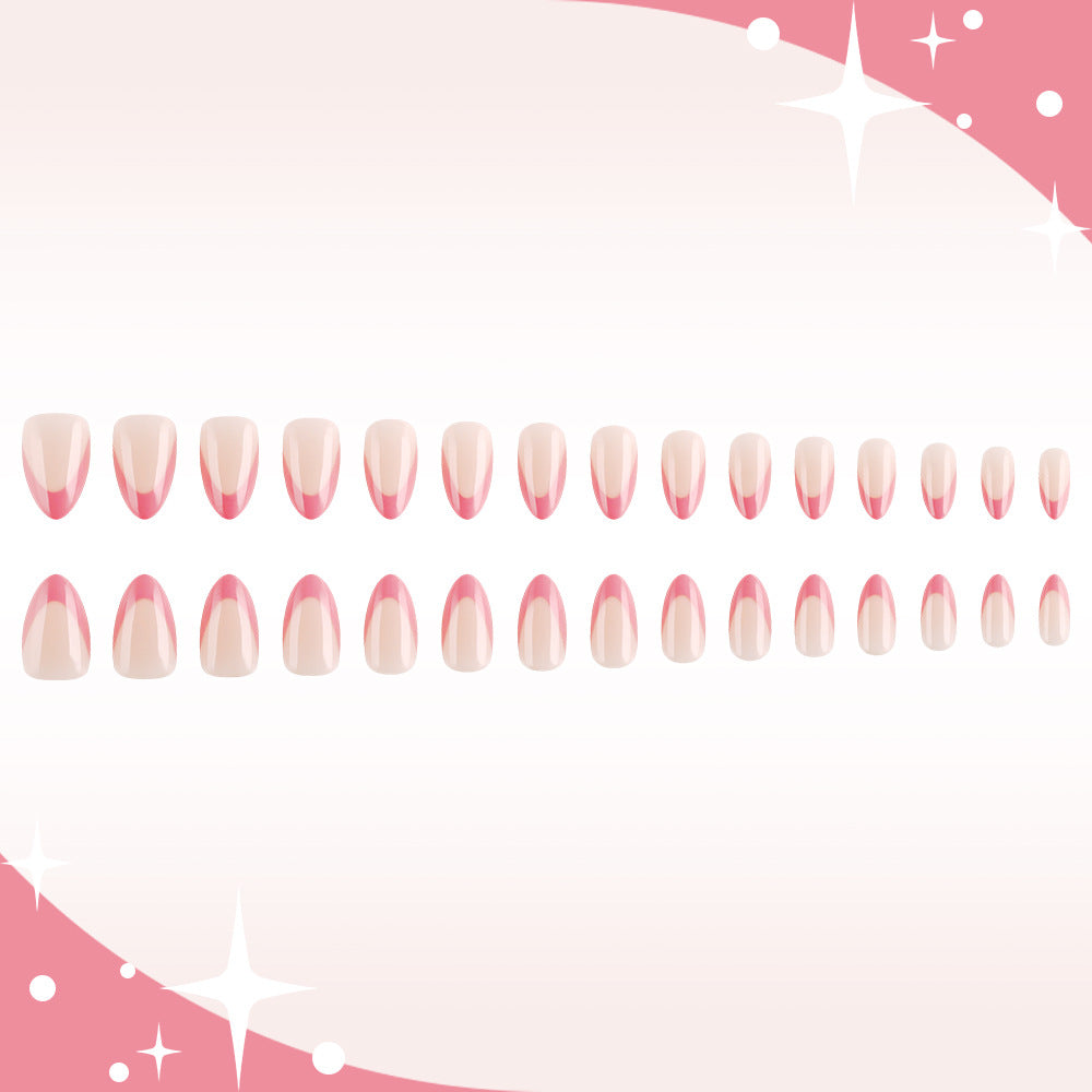 Stylish Almond-Shaped Press-On Nails Stornfield